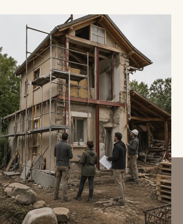 Реконструкция загородного дома под ключ в Лангепасе от бюро